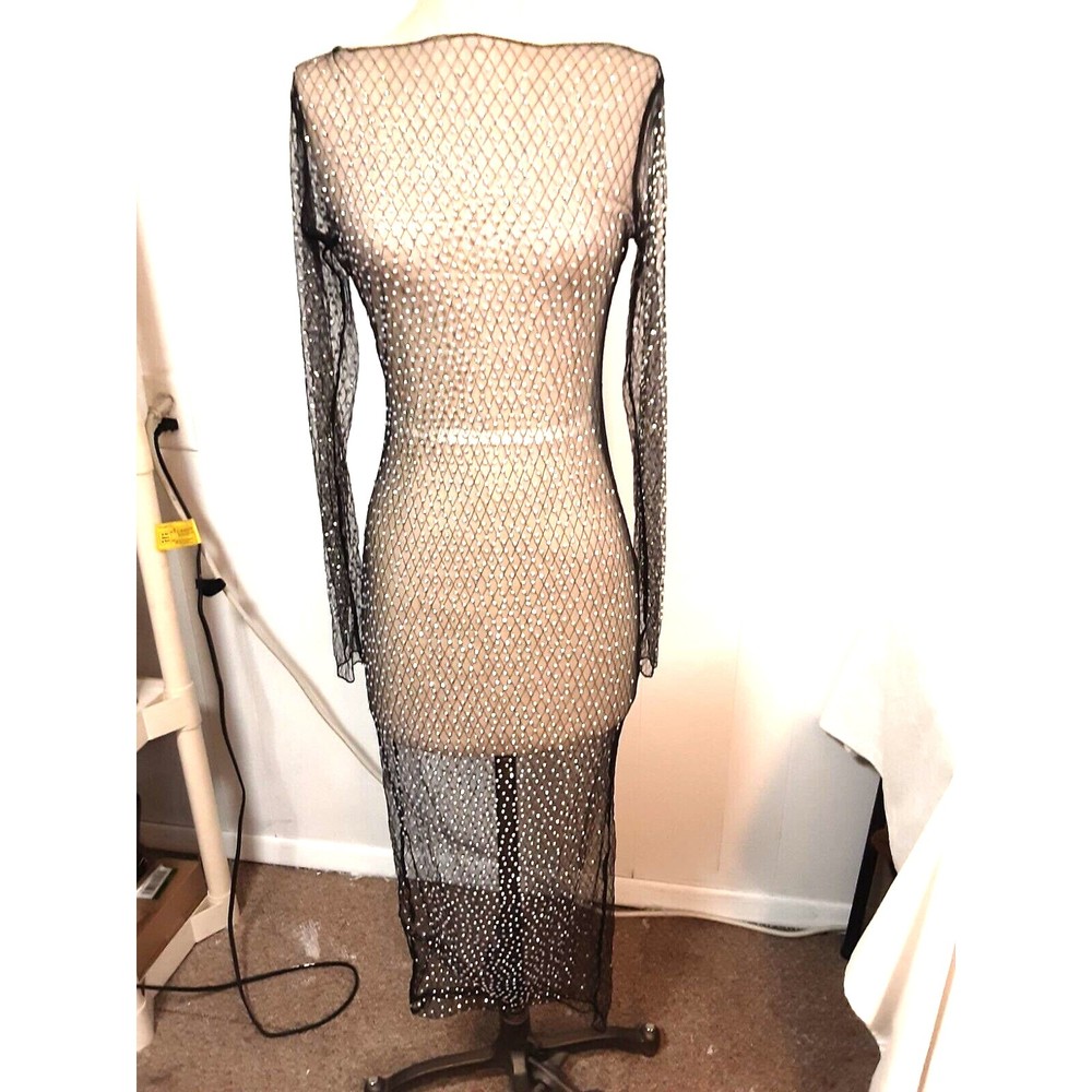 Women's Sheer Lace cover up Size L